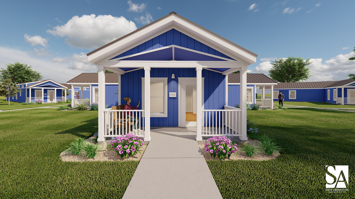 City Lights Village — cottage front